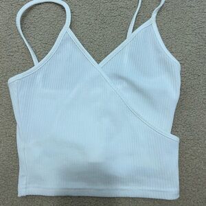 White tank top